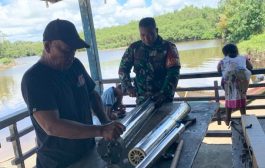 Sambangi Warga Binaan, Babinramil 01 Sikabaluan Sharing Soal Mesin Ultra Violet Air Isi Ulang