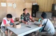 Dengan Komsos, Babinramil 04 Sikakap Motivasi Warga Tingkatkan Perekonomian