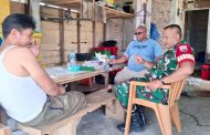 Komsos Babinramil 02 Muara Siberut Sambangi Pedagang, Ini Yang di Bahas