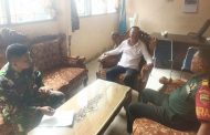 Danramil dan Babinsa Sambangi Camat Siberut Utara Bahas Kemajuan Wilayah