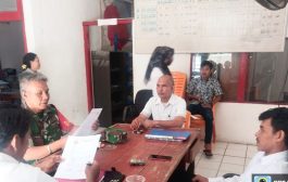 Sambangi Desa Goiso'oinan, Babinramil 03 Sioban Sampaikan Himbauan Kepada Nelayan Untuk Tidak Pergi Melaut