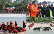 Latihan Teknis Potensi SAR Teknik Pertolongan di Permukaan Air Resmi di Tutup, Ini Harapan Kepala Kantor SAR Mentawai   