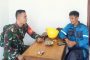 Perkuat Komunikasi, Babinramil 02 Muara Siberut Lakukan Komsos Dengan Petugas PLN