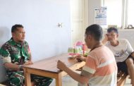 Melalui Komsos, Babinrmail 01 Sikabaluan Motivasi Warga Petani