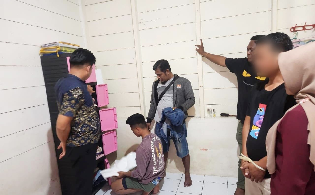 Satresnarkoba Mentawai Amankan Tiga Pelaku Penyalahguna Narkoba di Lokasi Berbeda