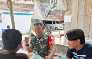 Jalin Komunikasi, Babinramil 02 Muara Siberut Sharing Dengan Anggota Satpol PP
