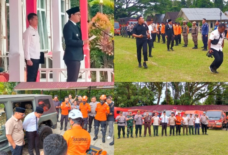 Pimpin Apel Kesiapsiagaan Tanggap Darurat Bencana, Bupati Rinto Ajak Warga Perkuat Ketangguhan