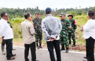 Tinjau Lokasi Pembangunan KDKMP di Dusun Sagitsi, Dandim 0319 Mentawai : Kita Harapkan Berjalan Sesuai Rencana