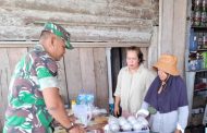 Motivasi Warga Binaan, Babinramil 02 Muara Siberut Sambangi Pelaku UMKM 