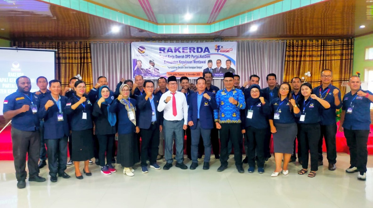 DPD Partai Nasdem Mentawai Mantapkan Konsolidasi Melalui Rakerda
