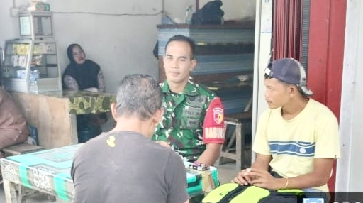 Sambangi Warga Binaan, Ini Motivasi Babinramil 02 Muara Siberut