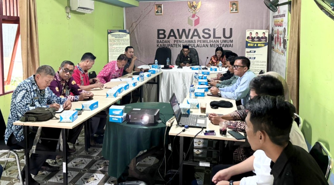 Pastikan Data Pemilih Akurat, Bawaslu Mentawai Adakan Rakor Pengawasan PDPB