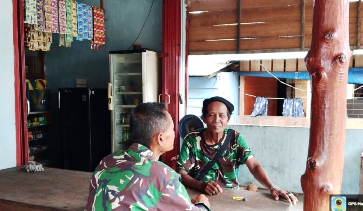Tingkatkan Ekonomi, Babinramail 04 Sikakap Motivasi Buruh Serabutan 