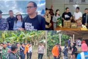 Bupati Rinto Tinjau dan Salurkan Bantuan Pangan di 5 Desa Terdampak Banjir Siberut Utara
