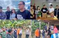 Bupati Rinto Tinjau dan Salurkan Bantuan Pangan di 5 Desa Terdampak Banjir Siberut Utara