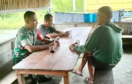 Komsos Dengan Sopir di Maileppet, Ini Motivasi Babinramil 02 Muara Siberut 