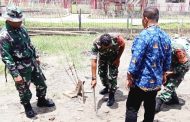 Babinsa Lakukan Pengecekan Geolistrik Air di 10 Titik Lokasi di Wilayah Siberut Utara 