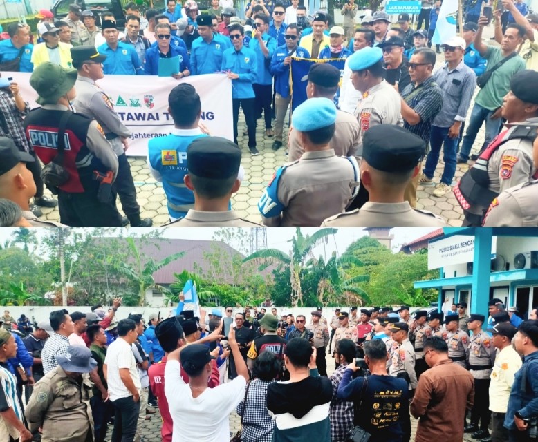 Listrik Sering Padam, Koalisi Gabungan Pemuda dan Masyarakat Demo PLN ULP Mentawai