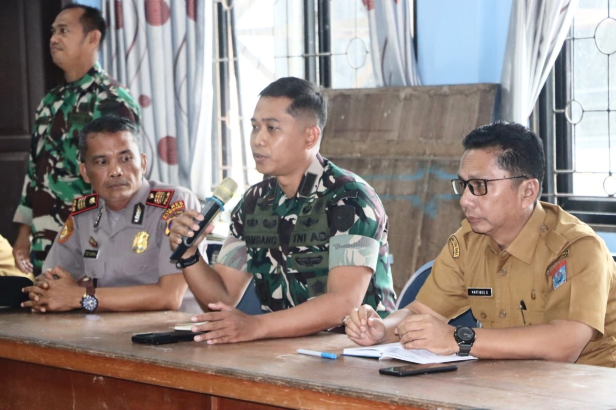 Rapat Koordinasi Teknis, Dandim 0319 Mentawai Paparkan Kesiapan TMMD 2026