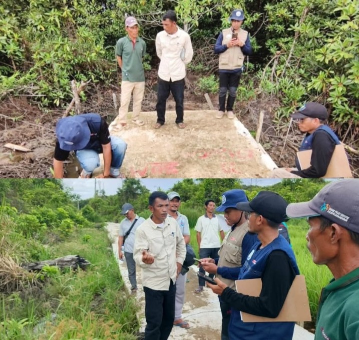 KKP Survei Lokasi, Pemdes Makalo Sediakan Lahan Pembangunan Kampung Nelayan di Dusun Tubeket