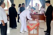 Penjabat Kades Goiso'oinan Resmi di Lantik, Ini Harapan Bupati Mentawai