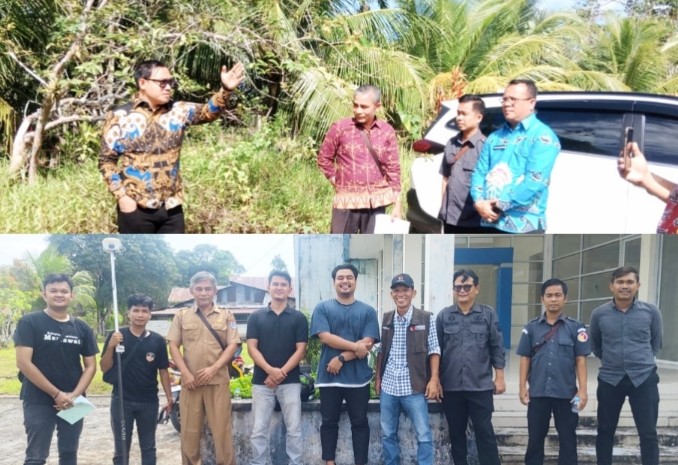 Pengukuran Tanah Hibah Rencana Pembangunan Kantor Bawaslu Mentawai di Mulai, Ini Harapan Nasrullah