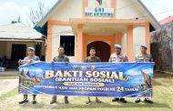 Sambut Hari Jadi Propam Polri ke-24, Propam Polres Mentawai Gelar Baksos