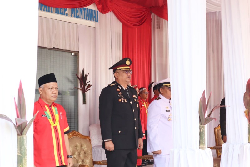 Peringati Hari Kesaktian Pancasila, Plt. Kapolres Mentawai : Mari Kita Terus Memperkuat Persatuan