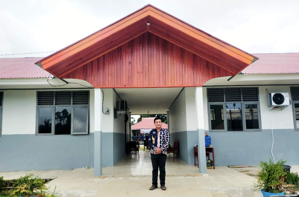 Revitalisasi SMP 2 Sipora Capai 95 Persen, Siswa Segera Nikmati Fasilitas Baru