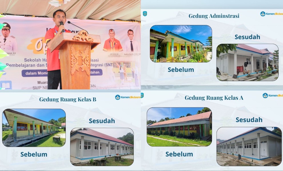 Gelar Open House, SMPN 1 Siberut Selatan Perkenalkan Wajah Baru Sekolah Hasil Program Revitalisasi 