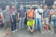 Diduga Mencuri Truk, Polres Dharmasraya Mengamankan Pelaku di Tiumang