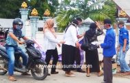 Fraksi Musara Kasimaeru DPRD Mentawai Dari Partai Demokrat Berbagi Masker