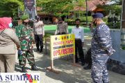 Penegakan Disiplin Prokes, Aparat Gabungan di Sikakap Gelar Operasi Yustisi