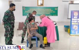 Vaksinasi Bagi Purnawirawan TNI-AD di Pessel Kembali di Lanjutkan