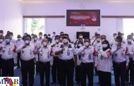 Kukuhkan Komitmen Seluruh Pegawai, Lapas Padang Deklarasikan Janji Kinerja 2022