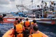 Kapal Bagan Alami Mati Mesin di Pulau Siburu, 15 ABK Berhasil di Evakuasi