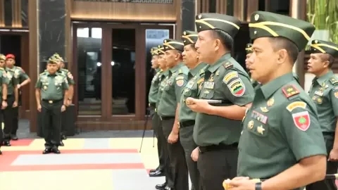 Ini Daftar Nama 10 Pati TNI AD Naik Pangkat Jadi Mayjen dan Brigjen