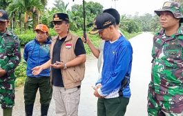 Cek Lokasi Banjir di Desa Saureinu', Danramil 03 Sipora Dampingi Sekda Mentawai