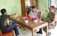 Dampingi Program Desa, Babinramil 03 Sipora Komsos Dengan Ketua BPD Bukit Pamewa