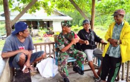 Penuhi Kebutuhan Keluarga, Babinramil 02 Muara Siberut Ajak Warga Tingkatkan Penghasilan 