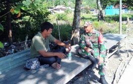 Komsos Dengan Nelayan, Ini Motivasi Babinramil 02 Muara Siberut 