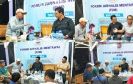 Silahturahmi Bersama Forum Jurnalis Mentawai, Cabup Rijel : Kita Bangun Sinergitas Dengan Rekan Media