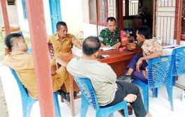 Komsos Babinramil 03 Sipora Sampaikan Beberapa Hal Kepada Perangkat Desa