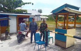 Jalin Keakraban, Babinramil 02 Muara Siberut Kolaborasi Dengan Anggota Syahbandar