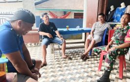 Sambangi Mitra Karib, Babinrmail 04 Sikakap Bahas Kewirausahaan dan Lapangan Pekerjaan