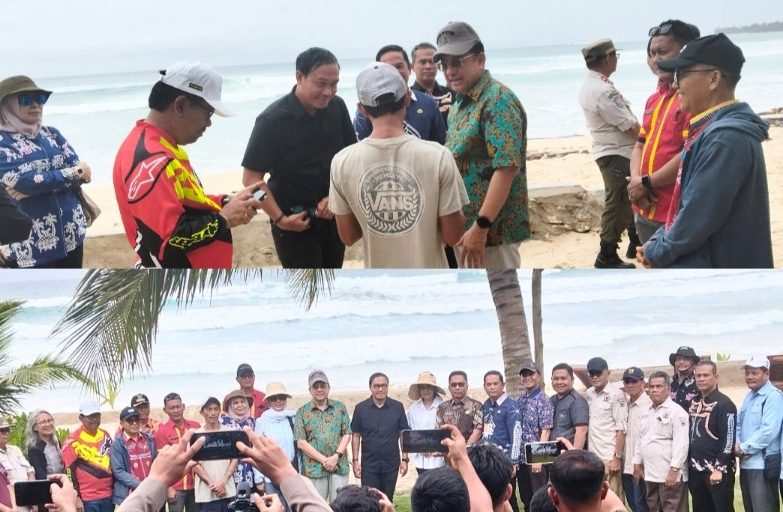 Kunjungi Objek Wisata di Katiet, Irman Gusman Dorong Pengusaha Lokal Kembangkan Resort
