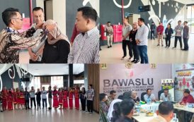 Kunker Ke Mentawai, Anggota Bawaslu RI Lolly Suhenty di Sambut Dengan Tari Kreasi Manai Smandusip