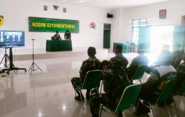 Jam Komandan, Dandim 0319 Mentawai Ingatkan Prajurit Hindari Segala Bentuk Pelanggaran