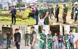 Danpusterad Lakukan Peninjauan Sasaran Karya Bakti di Wilayah Sipora