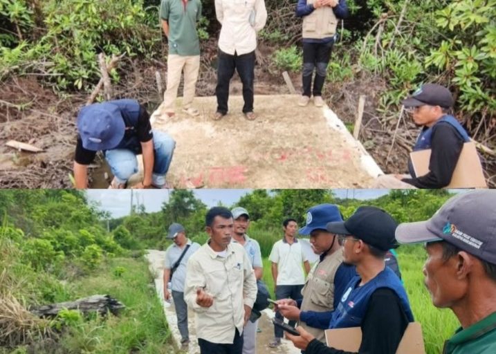 KKP Survei Lokasi, Pemdes Makalo Sediakan Lahan Pembangunan Kampung Nelayan di Dusun Tubeket